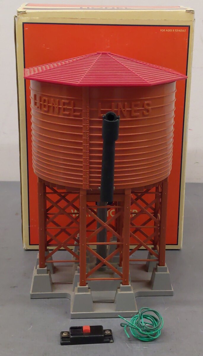 Lionel 6-12916 O Operating Water Tower 138 EX/Box