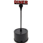 Miller Engineering 55030 O Diner Double-Sided Rotating Sign EX