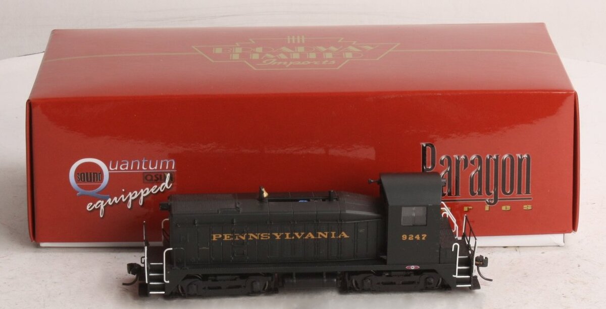Broadway Limited 638 HO Pennsylvania Railroad Diesel EMD NW2 Phase V #9247 EX/Box