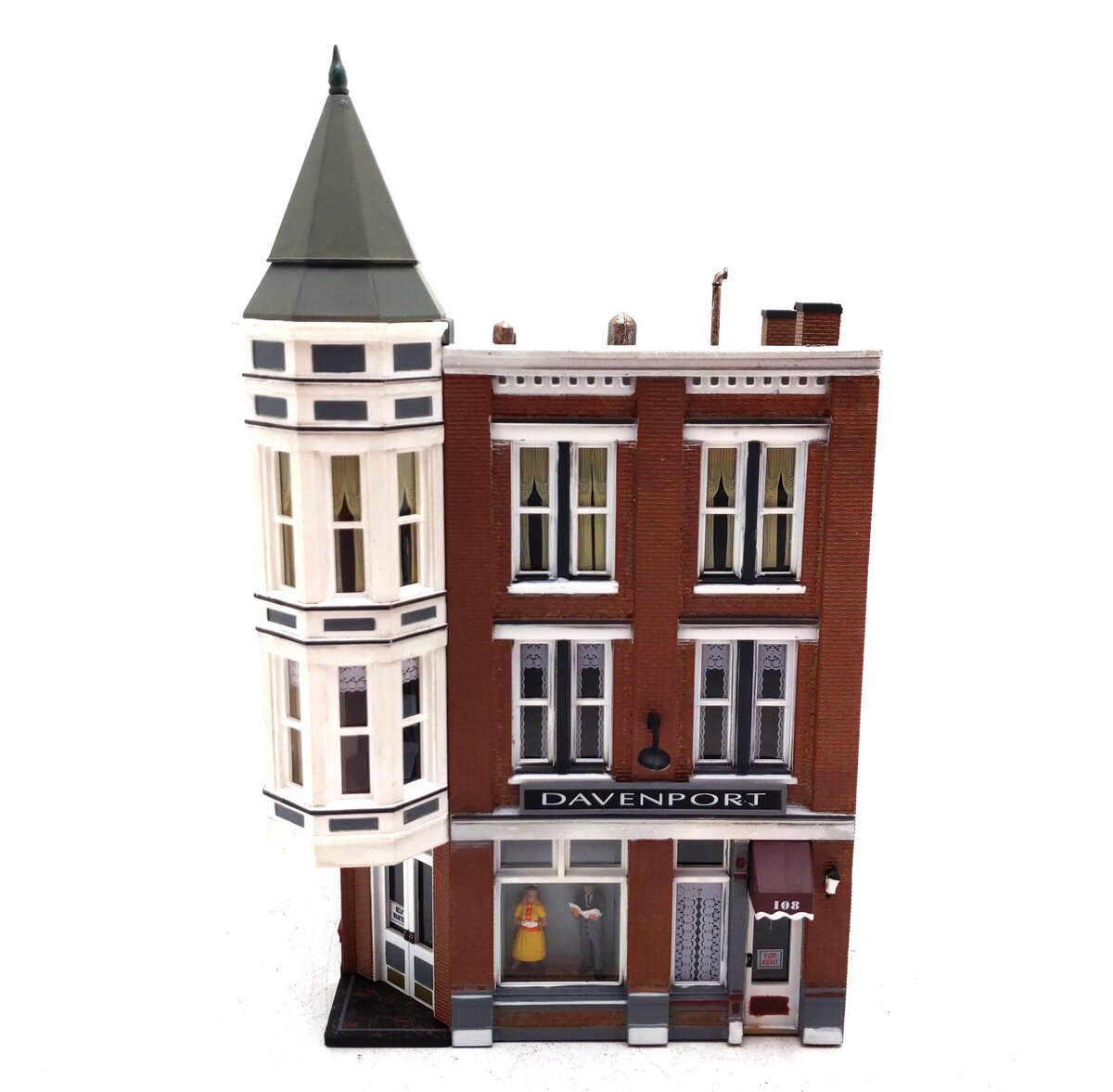 Woodland Scenics BR5039 HO Built-&-Ready Davenport Department Store Building EX