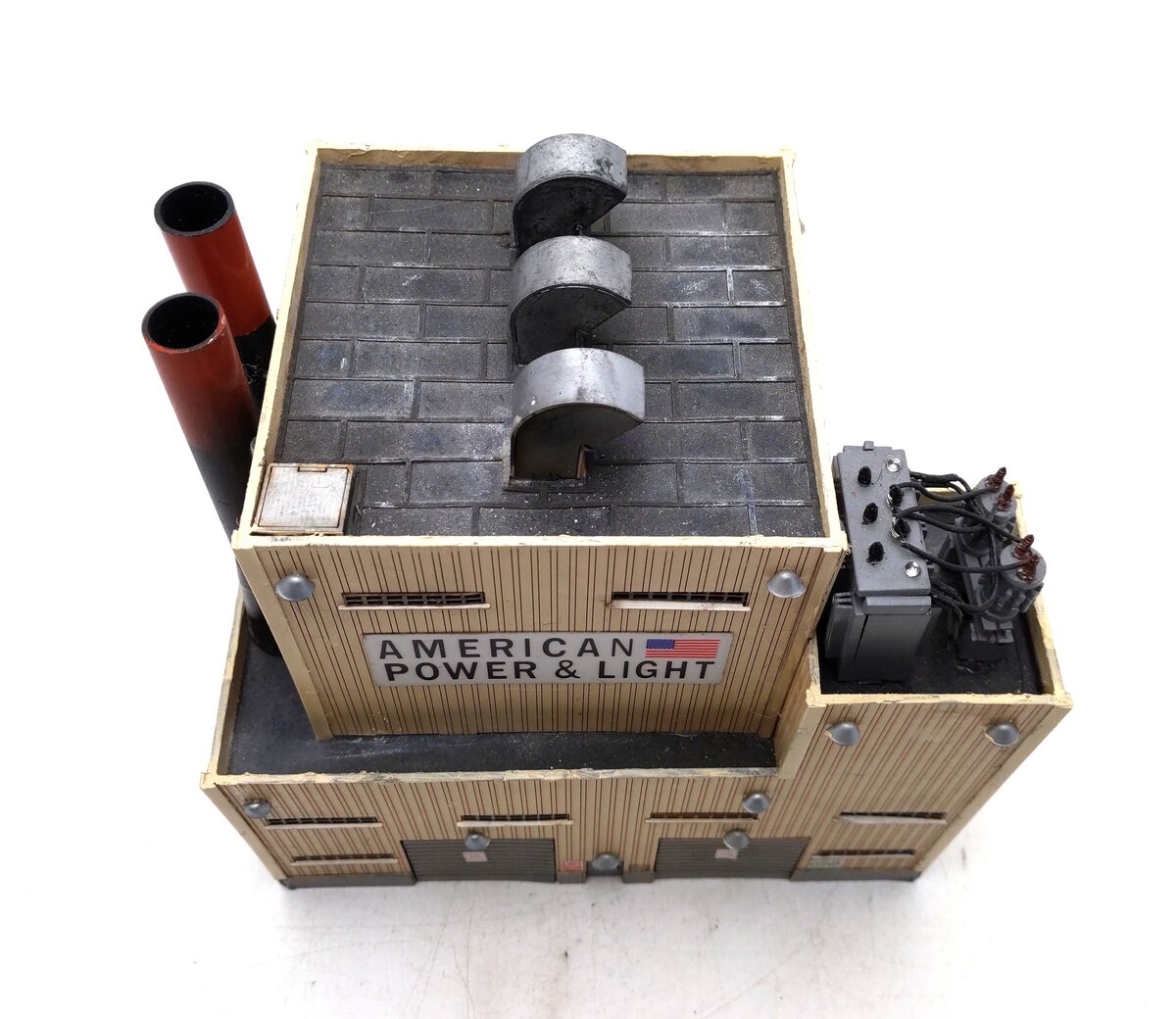 Menards 279-5008 HO American Power & Light Pre-Built Building VG
