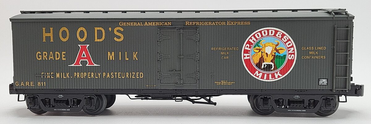 Lionel 6-17361 O Gauge Hood's Woodside Billboard Milk Car #811 EX/Box
