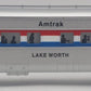 Lionel 6-16097 O Gauge Amtrak Lake Worth Observation Car EX