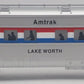 Lionel 6-16097 O Gauge Amtrak Lake Worth Observation Car EX
