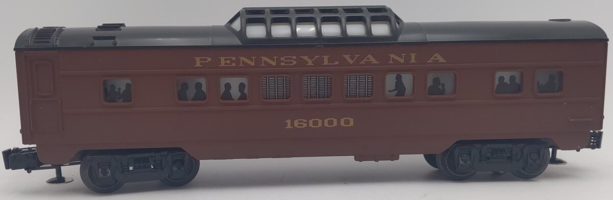 Lionel 6-16000 O Gauge Pennsylvania Tuscan Vista Dome Car #16000 EX/Box