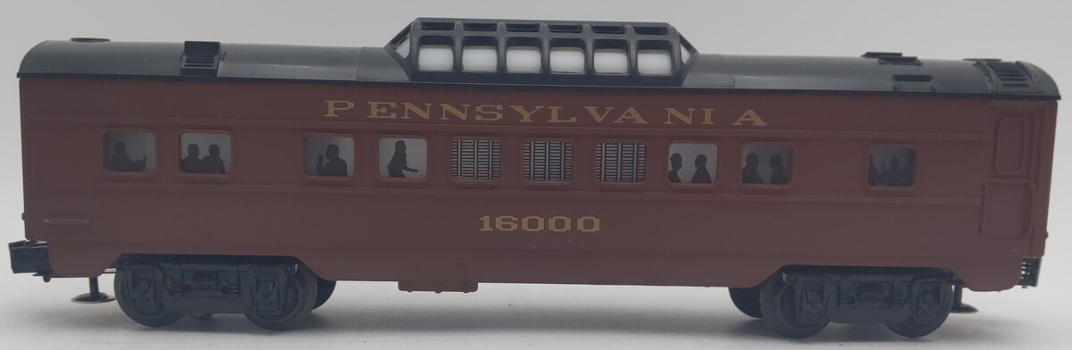 Lionel 6-16000 O Gauge Pennsylvania Tuscan Vista Dome Car #16000 EX/Box