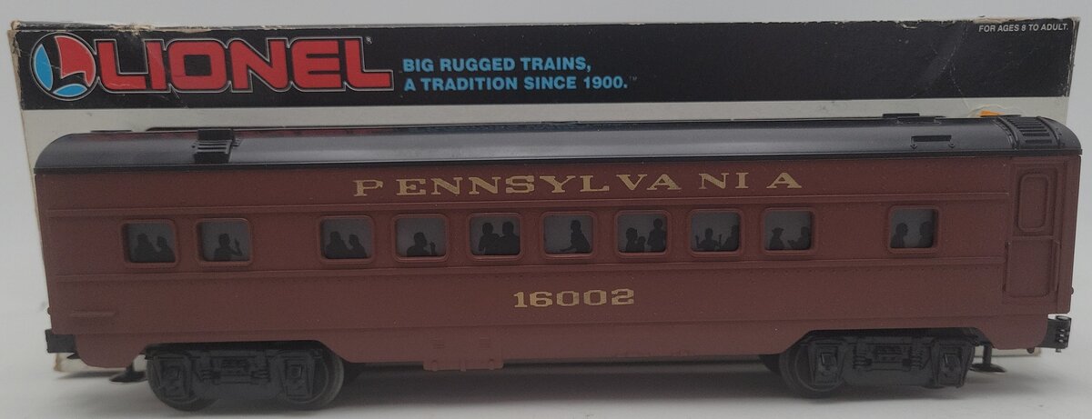 Lionel 6-16002 O Gauge Pennsylvania Tuscan Coach Car #16002 EX/Box