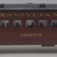 Lionel 6-16002 O Gauge Pennsylvania Tuscan Coach Car #16002 EX/Box