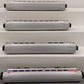 MTH 20-6519 O Amtrak Amfleet Passenger Car Set (Set of 4)/Box