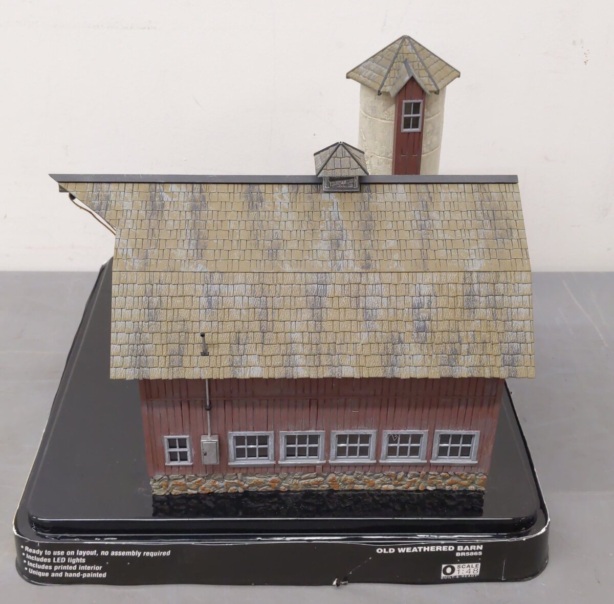 Woodland Scenics BR5865 O Built-&-Ready Old Weathered Barn Building EX/Box