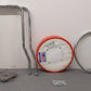 Lionel Rectangle Logo Orange Bar Stool EX