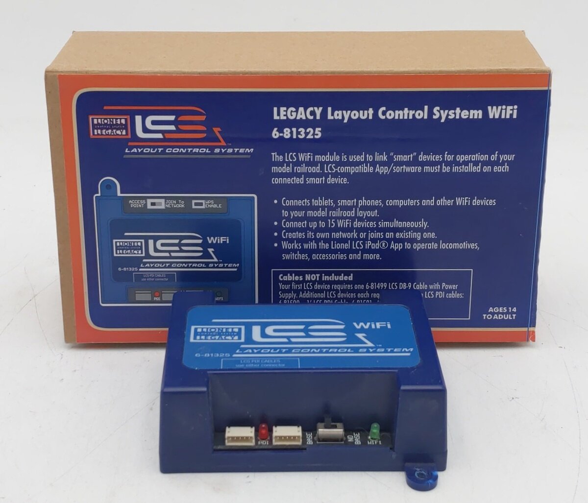 Lionel 6-81325 O Gauge LCS Legacy Layout Control System LCS WiFi Module EX/Box