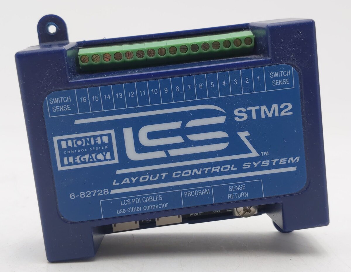 Lionel 6-82728 O LCS Switch Throw Monitor - STM 2 EX/Box
