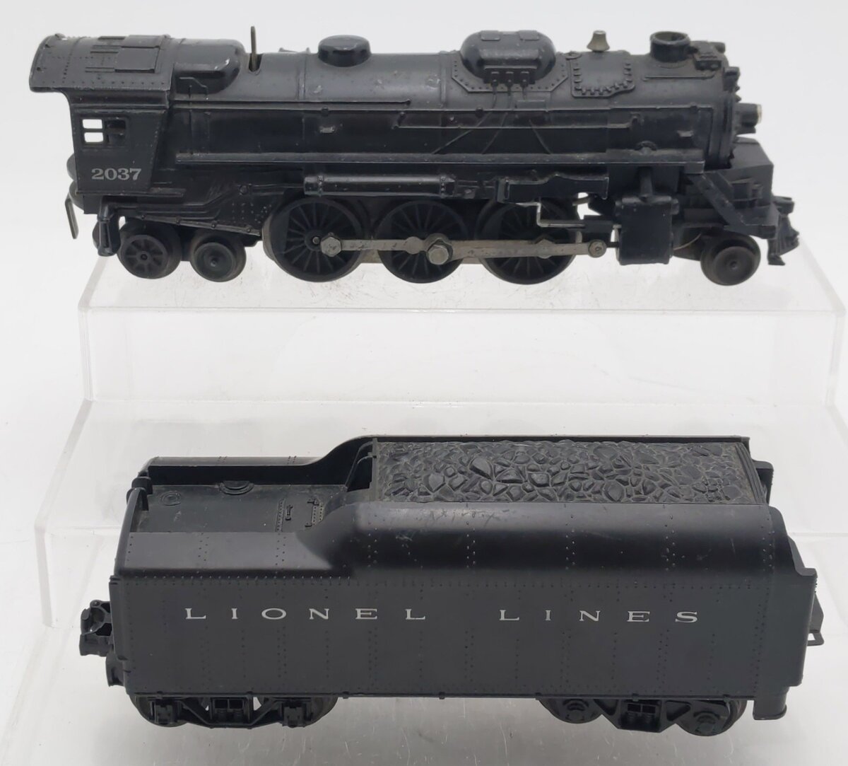 Lionel 2037 Vintage O 2-6-4 Die-Cast Steam Locomotive w/ 2046W Tender VG