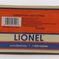Lionel 6-27490 O Gauge Santa Fe ACF 3-Bay Aluminum Hopper #314000 EX/Box