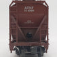 Lionel 6-27490 O Gauge Santa Fe ACF 3-Bay Aluminum Hopper #314000