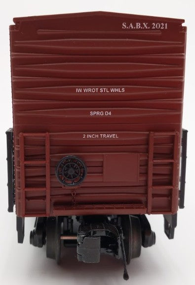 MTH 20-93930 O Gauge Mail Pouch 50' Double Door Plugged Boxcar #2021 EX/Box