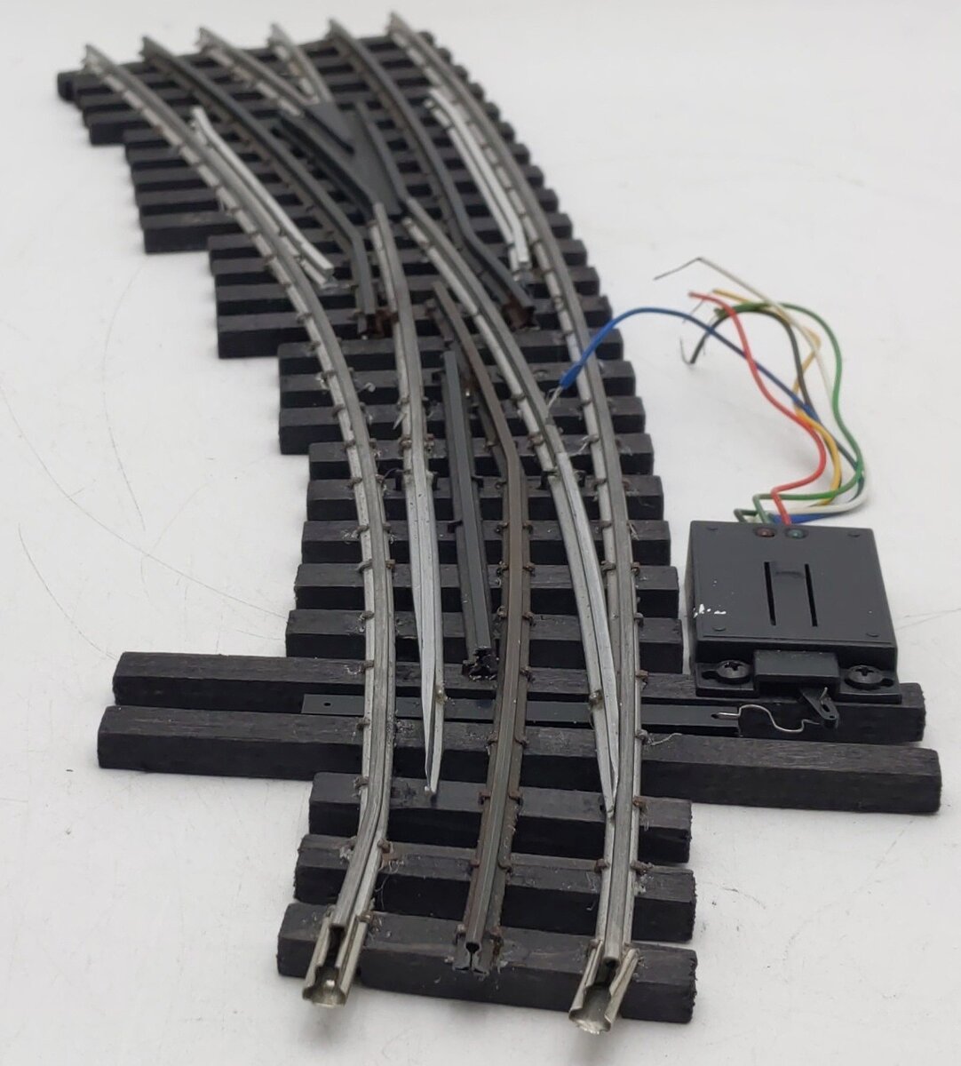 Ross 161M 072-054 Left Hand Curved Switch Turnout with DZ-1000 VG