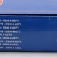 Atlas 6070 O54 Nickel Silver Left Hand Remote Switch Turnout VG/Box