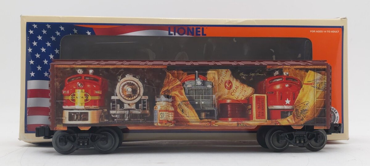 Lionel 1938030 O USA Angela Trotta Thomas Well Stocked Shelves Boxcar EX/Box