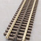 Atlas 6050 O Nickel Silver 10" Straight Track Sections with Brown Ties (19) VG