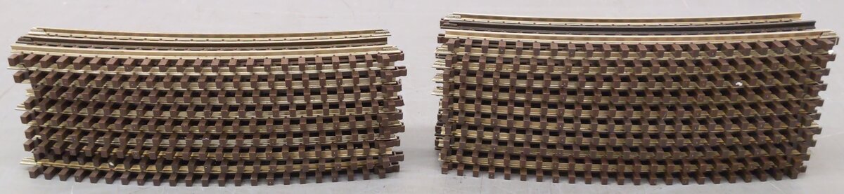 Atlas 6060 O Gauge O54 Full Curved Track (19) VG