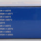Atlas 6073 O Nickel Silver O-72 Right Hand Remote Switch Turnout VG/Box