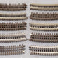 Atlas 6064 O Gauge O63 Full Curve 3-Rail Track Sections (19) VG