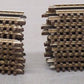 Atlas 6064 O Gauge O63 Full Curve 3-Rail Track Sections (19) VG