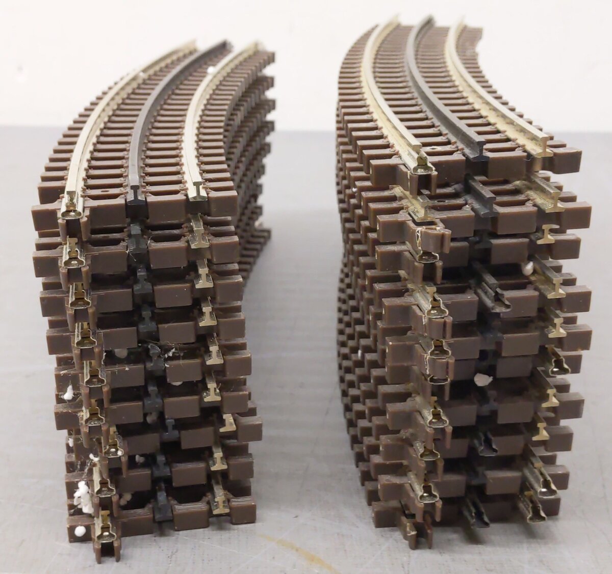 Atlas 6064 O Gauge O63 Full Curve 3-Rail Track Sections (19) VG