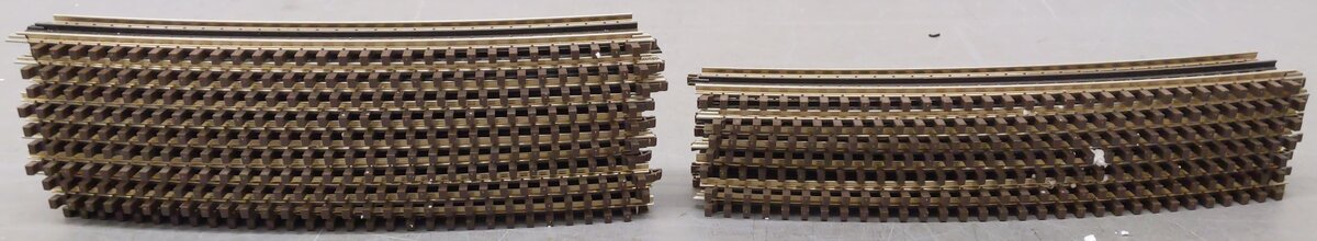 Atlas 6062 O Gauge O72 Full Curve Track Sections (17) VG