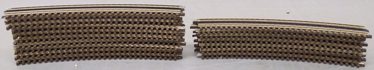 Atlas 6062 O Gauge O72 Full Curve Track Sections (17) VG