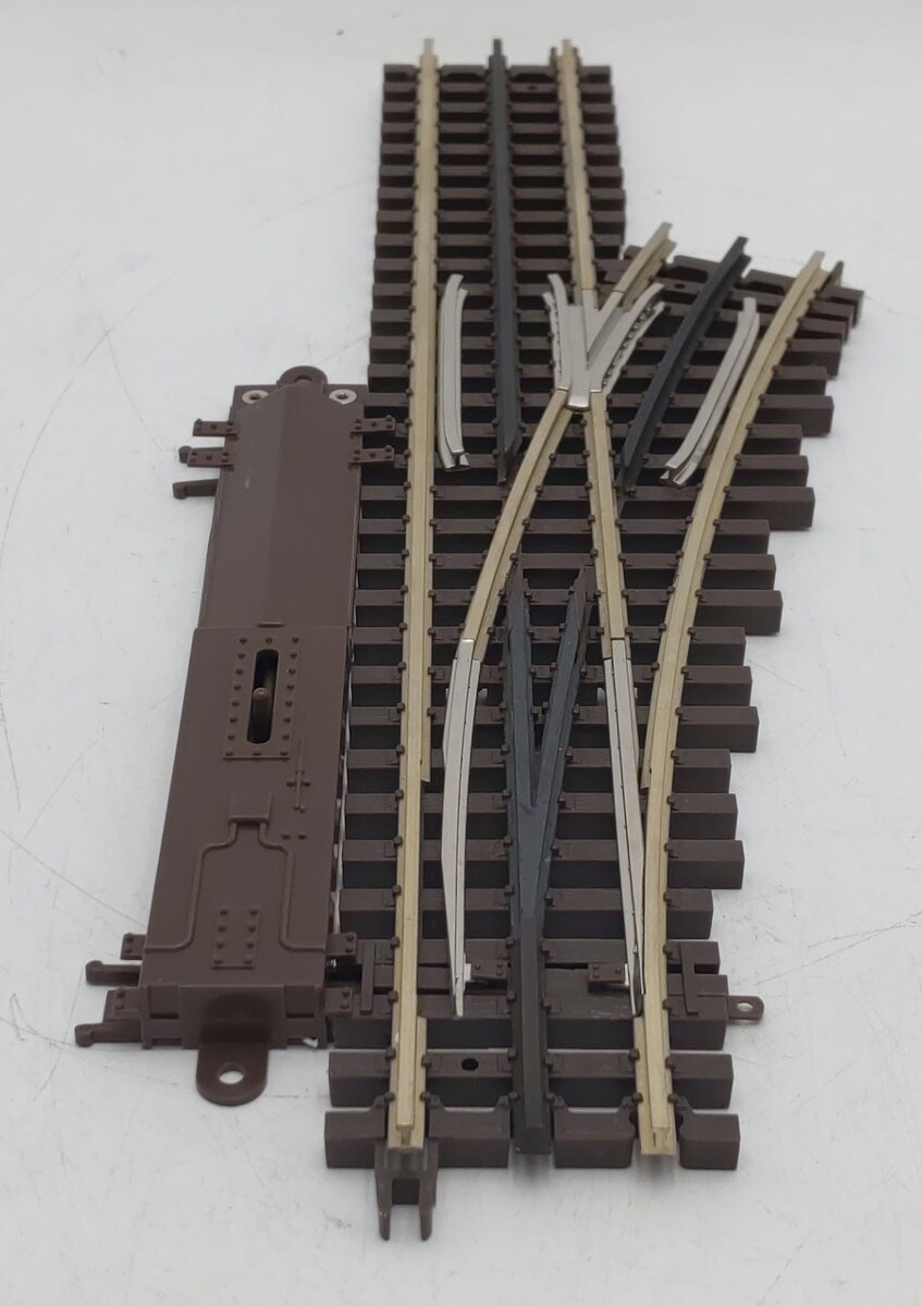 Atlas 6071 O Gauge Nickel Silver O-54 Right Hand Remote Control Switch Turnout EX/Box