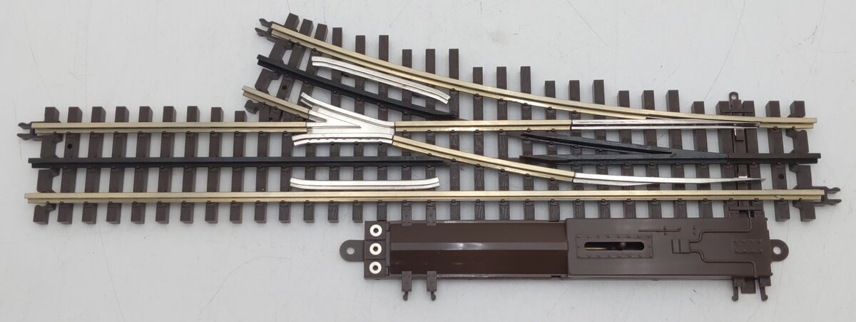 Atlas 6071 O Gauge Nickel Silver O-54 Right Hand Remote Control Switch Turnout EX/Box