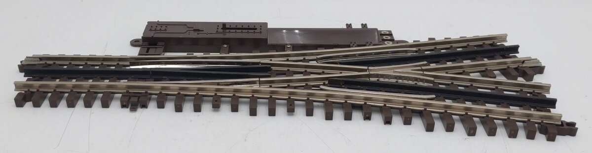 Atlas 6074 O Gauge Nickel Silver O-72 Wye Remote Switch Turnout VG/Box