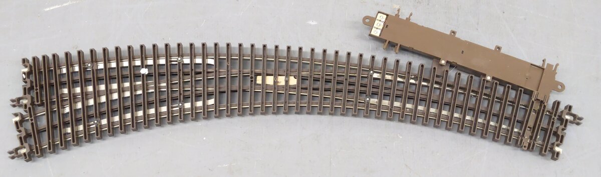 Atlas 6078 O72/O54 Nickel Silver Right Hand Remote Control Switch Turnout EX/Box