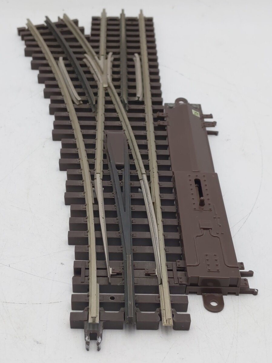 Atlas 6072 O Gauge Nickel Silver O-72 Left Hand Remote Switch Turnout EX/Box