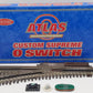 Atlas 6072 O Gauge Nickel Silver O-72 Left Hand Remote Switch Turnout EX/Box