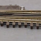 Atlas 6025 O Gauge Nickel Silver Right Hand Remote Switch Turnout #5 (3Rail) EX/Box