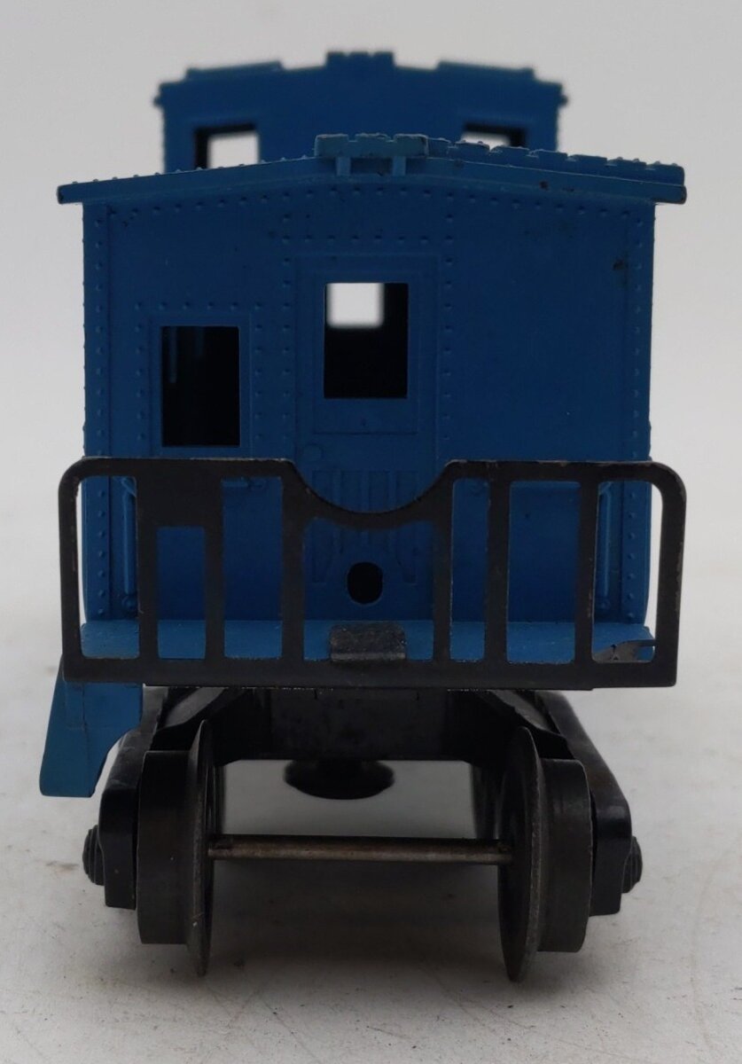 Lionel 6017 Vintage O Gauge Boston and Maine Light Blue Caboose VG