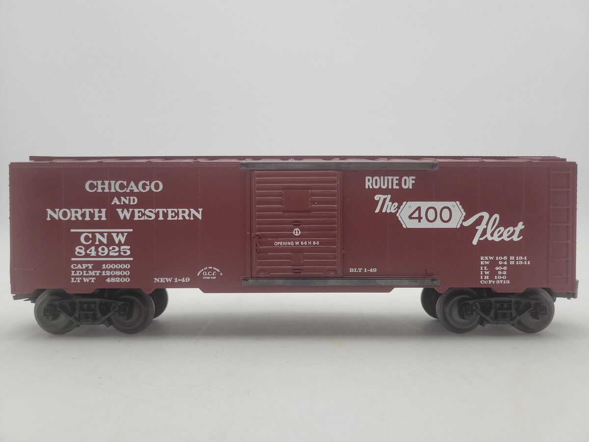 O Gauge Chicago & Northwestern Box Car #84925 EX