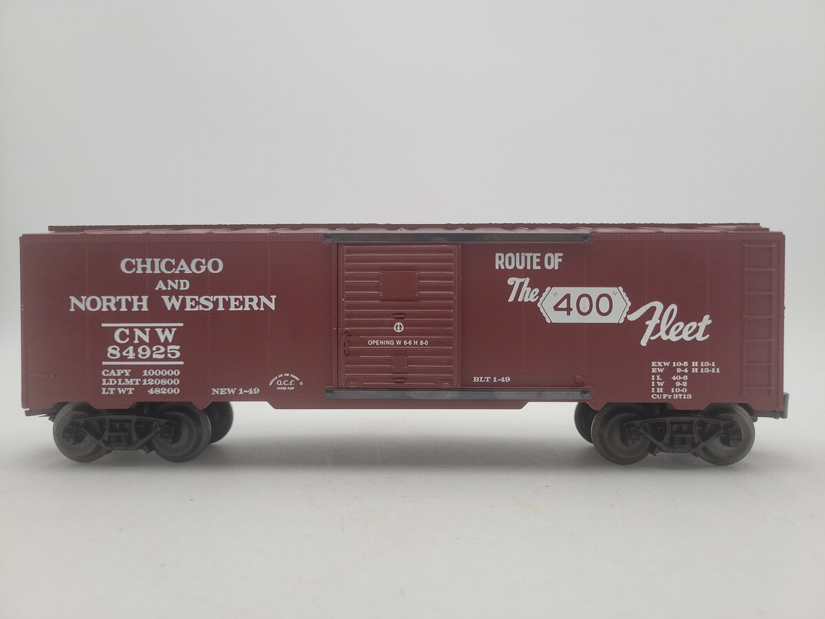 O Gauge Chicago & Northwestern Box Car #84925 EX