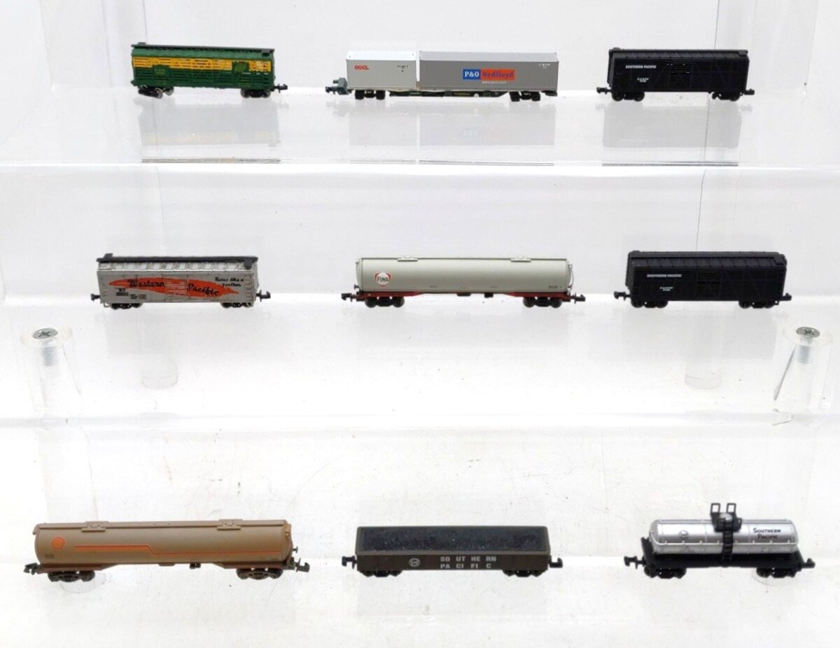 Graham Farish & Other N Scale Assorted Freight Cars [9] EX