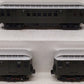 MTH 30-2759-3 O New York Transit Q Type Subway Non-Powered Add-on Set (Set of 3) EX/Box