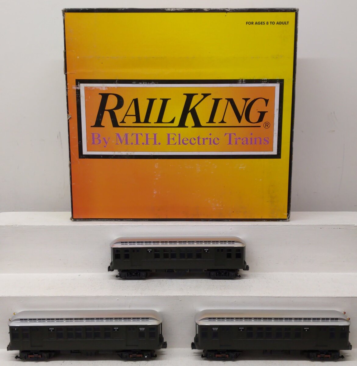 MTH 30-2759-3 O New York Transit Q Type Subway Non-Powered Add-on Set (Set of 3) EX/Box
