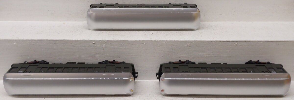 MTH 30-2759-3 O New York Transit Q Type Subway Non-Powered Add-on Set (Set of 3) EX/Box