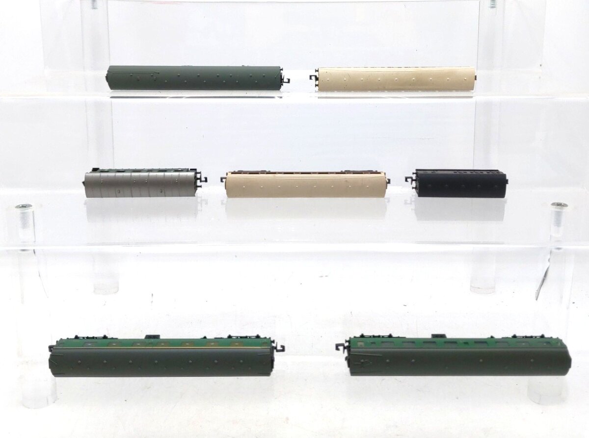 Graham Farish & Other N Scale Assorted Passenger Cars [7] EX