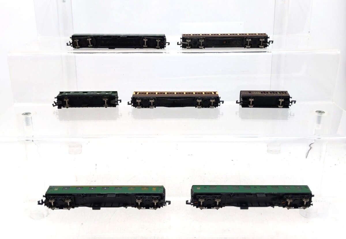 Graham Farish & Other N Scale Assorted Passenger Cars [7] EX
