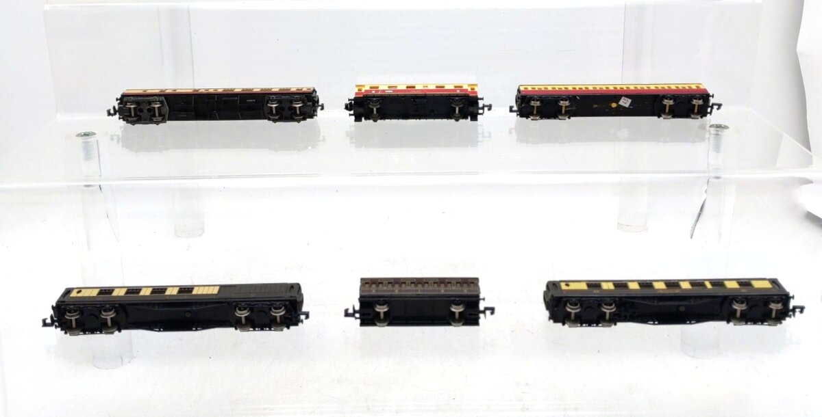 Graham Farish & Other N Scale Assorted Passenger Cars [6] EX