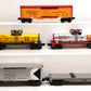 Lionel O Gauge Assorted Freight Cars: 16146, 1979, 1227, 9730, 9152 [5] VG